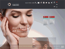 Tablet Screenshot of dr-dacho.de